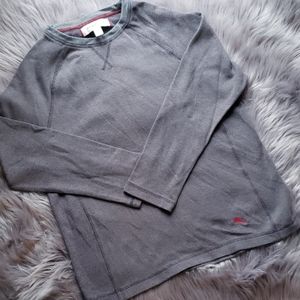 Mens Tommy Bahama waffle knit long sleeve shirt